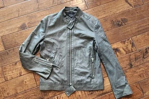 Chaqueta de moto de cuero Royal Underground para mujer forro de seda talla grande súper... - Imagen 1 de 9