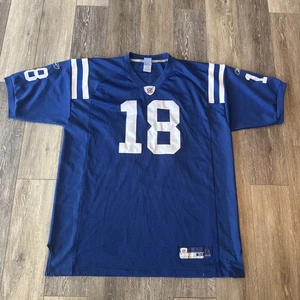 Authentic Reebok On Field Indianapolis Colts Peyton Manning NFL Jersey Size 54 - Picture 1 of 8