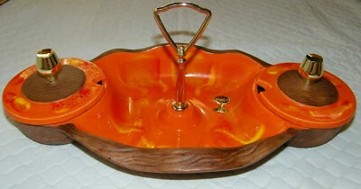 Sequoia Ware Ceramic Bowl Condiment Salsa Relish Dip Dish Tray Platter Bowl New - Image 1 of 4