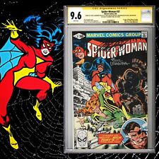CGC SS 9.6 Spider-Woman #37 signed by Claremont Leialoha Wiacek Shooter & O'Neil
