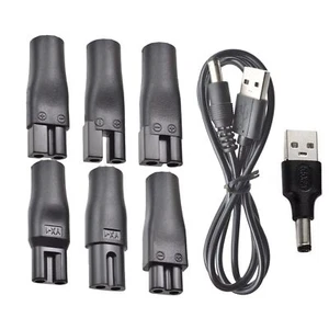 Netzkabel 5V Ersatz Ladegerät USB Adapter für Philips Rasierer Trimmer, 8 Stück - Bild 1 von 5
