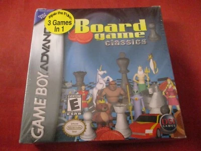 Board Game Classics Chess/Checkers/Backgammon - Nintendo Game Boy Advance NEW - Image 1 of 4