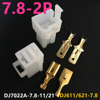 10/20/30pcs DJ6218-E6.3 Tin Plated Brass Crimping Terminals For Car Fuse Box 