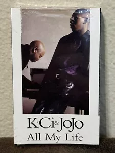 Rare! 1998 VTG K-CI & Jojo All My Life Single SEALED Cassette Tape - NOS NEW - Picture 1 of 6