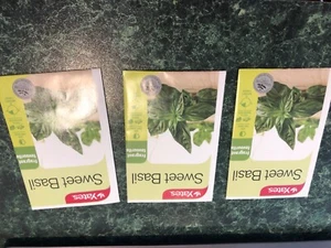 3 X YATES SWEET BASIL SEEDS (BNISP) FRAGRANT FAVOURITE - Picture 1 of 2
