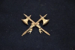 CUIVRERIE HAUSSE COL OFFICIER POMPIERS-LOUIS PHILIPPE-NAPOLEON III-2° EMPIRE - Bild 1 von 2