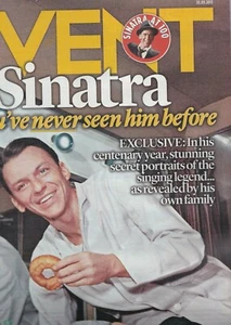 Marley;s Ghost ,Frank Sinatra - on Cover & Within EVENT Magazine 2015 - Picture 1 of 4
