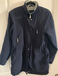 Braetan Insulated Women's  Jacket  S(6-8) Navy Blue with Gray and Blue Lining - Picture 1 of 7