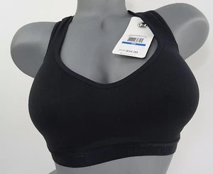 Reggiseno sportivo Under Armour donna supporto ad alto impatto 32D nero NUOVO - Foto 1 di 9