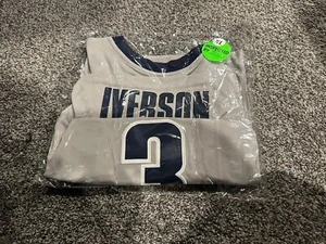 Mens XL Allen Iverson #3 Basketball Jersey Georgetown Hoyas College - Picture 1 of 1