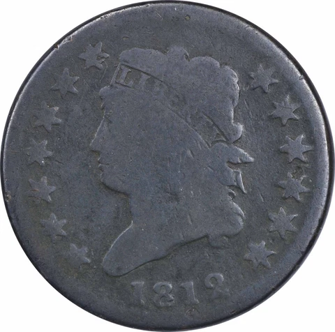 1812 Large Cent G Uncertified #1056 Cover
