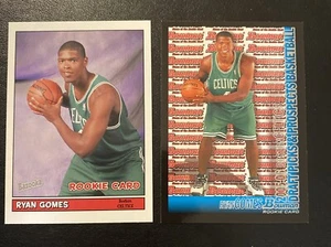 2005-06 Bowman 123 & Bazooka 171 - Ryan Gomes Celtics RC PC Friars Rookie - Picture 1 of 5