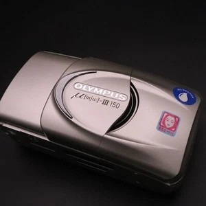 Cámara fotográfica compacta Olympus μ mju III 150 AF 35 mm - COMO NUEVA probada JAPÓN - Imagen 1 de 18