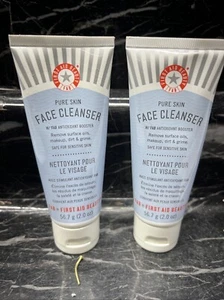 2x First Aid Beauty Pure Skin Face Cleanser, Sensitive Skin Cream Cleanser 2oz n - Picture 1 of 7