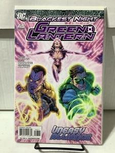 Green Lantern #46 2009 - neu ungelesen ungeöffnet - sehr guter Erhaltungszustand - schwärzeste Nachtbindung - Bild 1 von 1