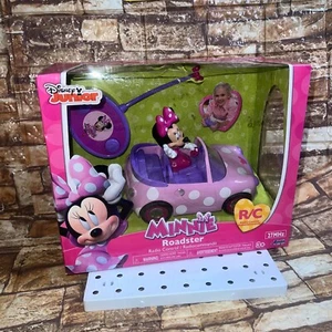 Disney Junior RC Minnie Boutique Roadster Remote Control Toy, Jada Toys 2016 NEW - Picture 1 of 10