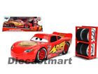 Jada 1:24 Disney Pixar Cars Lightning Mcqueen #95 & Tire Rack Red Model 97751 