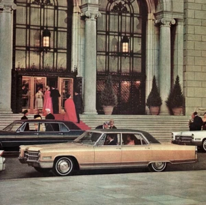 1966 CADILLAC FLEETWOOD SEDAN VINTAGE ADVERTISEMENT Z1338 - Picture 1 of 3