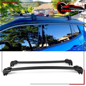 Fits 17-25 Jeep Compass MK OE Factory Style Roof Rack Cross Bars Aluminum Pair - Picture 1 of 8