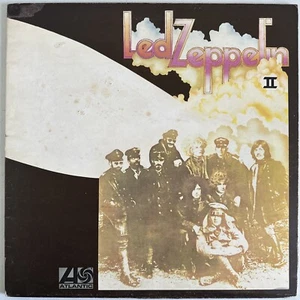 LED ZEPPELIN II VINYL LP ATLANTIC UK 1969 RED PLUM A5/B4 KILLING FLOOR CREDIT - Bild 1 von 10