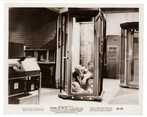 "RETURN OF THE FLY" 1959 -ORIGINALE 8x10 B/W FOTO-SCI-FI - Foto 1 di 2
