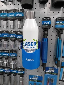 Laser Tools 7750-8368 Magnetic Cup Holder With LTR Vacuum Water Bottle - Picture 1 of 9