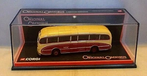 Autobús Corgi OOC 40306 BURLINGHAM SEAGULL Happiways Tours original edición limitada - Imagen 1 de 3