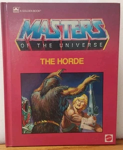 Master of the Universe The Horde 1985 He Man Golden Book HC - Picture 1 of 4