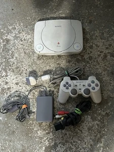 Ps One Console + OEM Controller + Wires (Tested & Working) - Picture 1 of 1