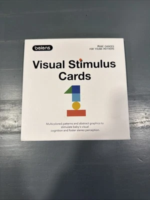 Beiens Design Visual Stimulus Cards Baby's Visual Nerve Brain Development - Image 1 of 2