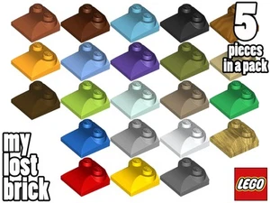 LEGO - Parte 47457 - Lados Curvos Pendiente 2x2x(2/3) (Pack de 5) +NUEVO +SELECCIONAR COLOR - Imagen 1 de 23