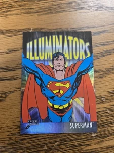 2025 Fleer Brilliants SUPERMAN Illuminators #I-1 SHORT PRINT (1:64 Packs!) - Picture 1 of 2