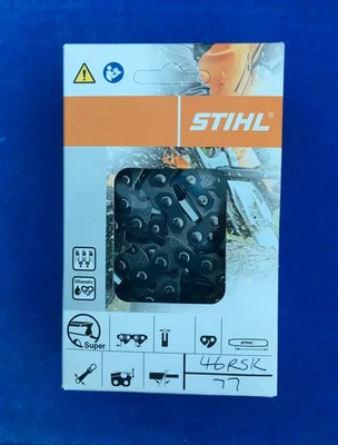 STIHL Legendary 46RSK77 .404" x .063" Rapid Super Klassic  Super Pro Chain #3846 - image 1 of 4