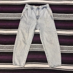 Zara Brand Jeans Distressed Denim Light Blue Wash Size 30 - Picture 1 of 7