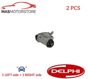 DRUM WHEEL BRAKE CYLINDER PAIR REAR DELPHI LW90167 2PCS A FOR SUZUKI SWIFT III - Picture 1 of 5