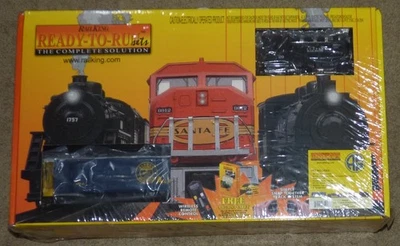 Rail King #30-4090-0 Alaska RR Dockside O Gauge RTR Train Set w/ Whistle - Image 1 of 4