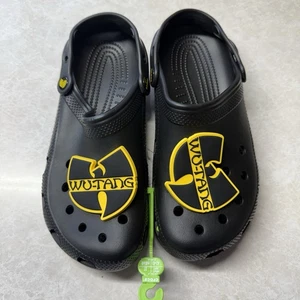 Crocs x Wu-Tang Clan schwarze klassische Clog-Slipper/US-Herrengröße 9 Damen 11 - Bild 1 von 7