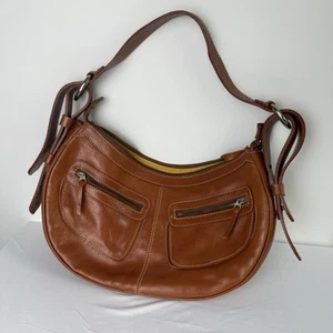 Arandu Argentinean Hand Crafted Leather Handbag Shoulder Bag Purse Hobo Boho - Picture 1 of 14