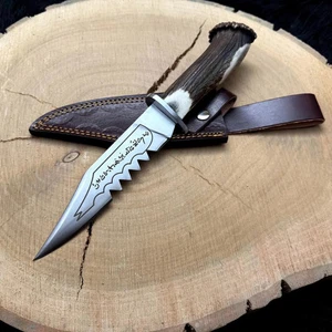 Famoso cuchillo sobrenatural: cuchillo réplica de cuchillo y funda de cuero Ruby's Demon Killing - Imagen 1 de 9