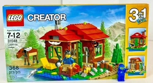 LEGO (31048) Creator 3-in-1: Lakeside Lodge New Sealed Retired Lake Cabin Moose - Picture 1 of 6