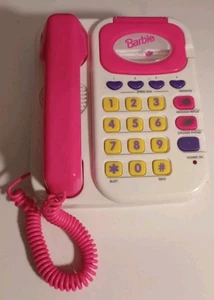 Vintage 90s Barbie Eletronic Telephone Answering Machine Mattel BE175 VTG. ๐ฅ - Picture 1 of 11