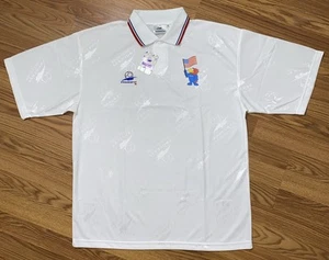 Frankreich 98 Trikot Vintage WM 1998 Soccer Polo Shirt XL FIFA Football Neu mit Etikett - Bild 1 von 7