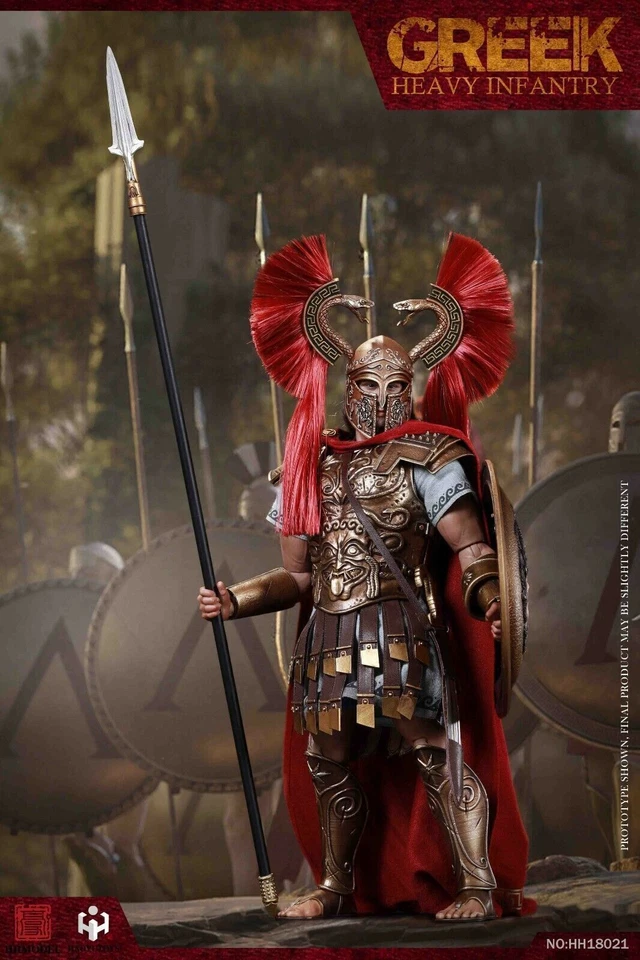 HHmodel & HaoYuTOYS HH18021 Imperial Army Greek Heavy Infantry 1/6 Figure Gift - Image 1 of 4