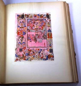 Martin / Miniature Francaise 13-15 Siecle-Illuminated Manuscript,livre ancien - Picture 1 of 9