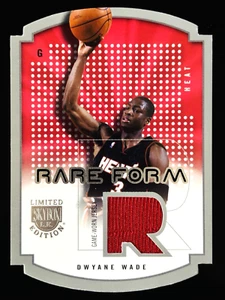 DWAYNE WADE Rookie 2003-04 Skybox Limited Edition Rare Form Jerseys /50 #RF-DW - Picture 1 of 3