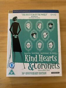 Kind Hearts And Coronets (Blu-ray, 2019) With Card Slipcase