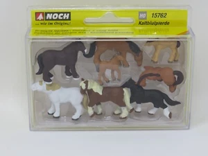 Still HO 15762 Draft Caballos Granja Animales Potro Figuras Modelo Tren Paisaje - Imagen 1 de 4