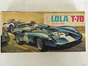Aurora Lola T-70 (Blue) 1/32 scale slot car body kit NIB - Picture 1 of 3