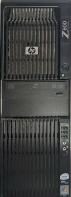 HP Z600 Workstation/ Computer 2x x5570 2.93Ghz/ 16GB RAM/ 1ssd, 2hdd no OS/GPU - Image 1 of 4