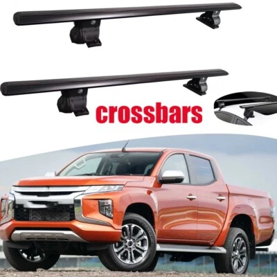 Roof Rack Cross Bars Crossbars Carrier Fits for Mitsubishi Triton L200 2023-2026 Foto 1 de 4